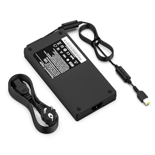 shefor Cargador para Lenovo Legion 230W Ordenadore Portátil para Lenovo Legion 5 7 Thinkpad P73 P71 P72 P70 P52 P53 P15 T15g P17 Y520 Y540 Y545 Y730 Y740 Y900 Y910 Y920 4X20E75111 ADL230NLC3A