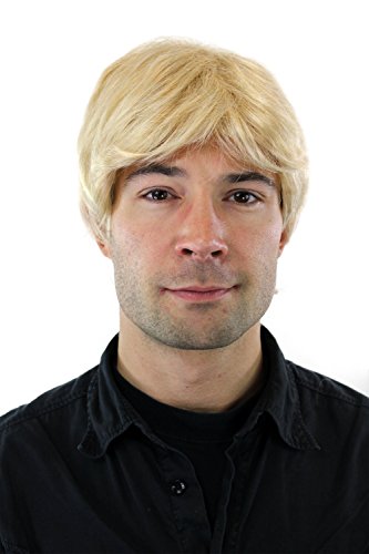 Foto von WIG ME UP - GFW355A-613E Männer-Perücke Toupet blond platinblond kurzhaarig Scheitel