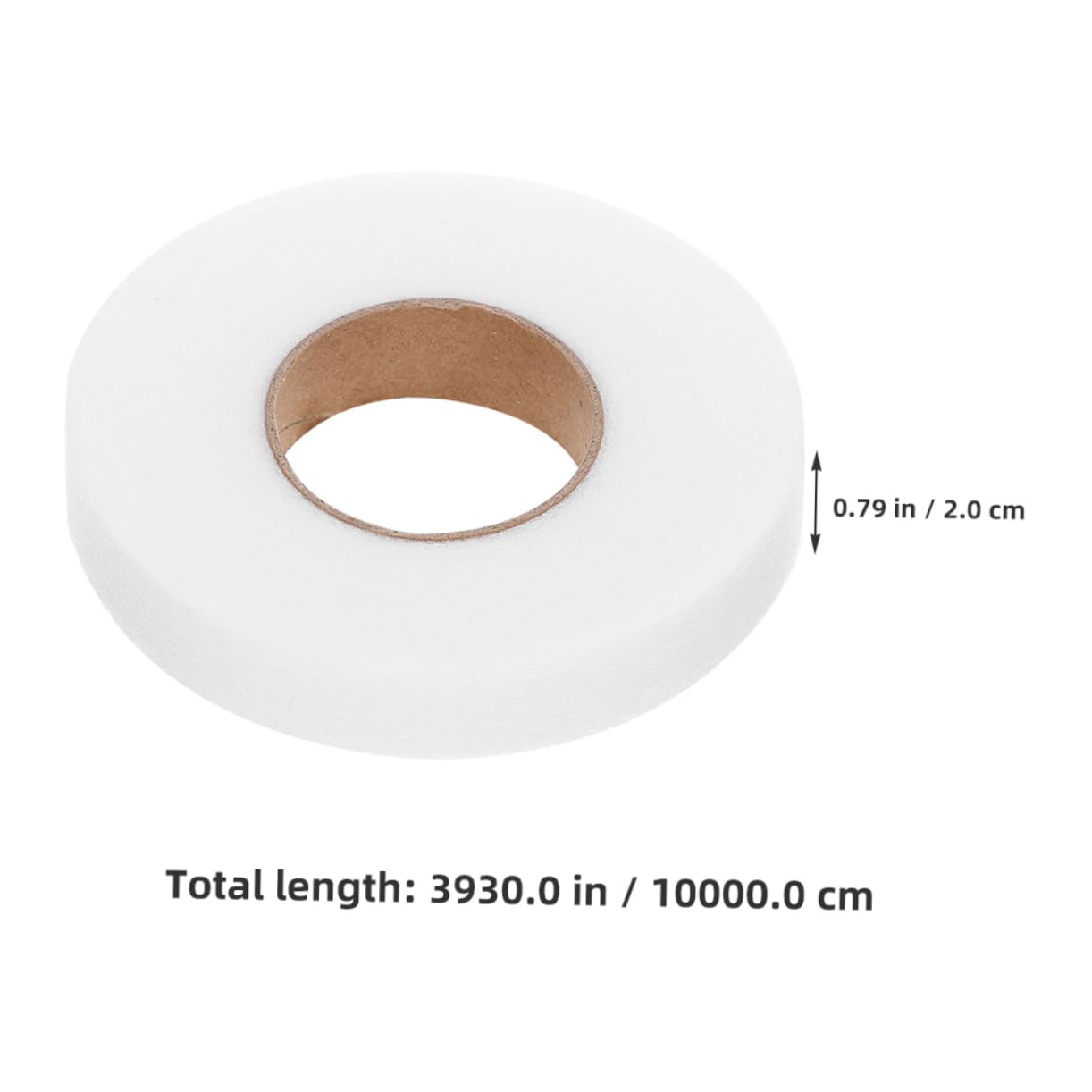 NUOBESTY 10rouleaux Rubans Adhésifs Thermocollants Double Face Pour Ourlets De Vêtements Pour Réparations Et Accessoires De Couture