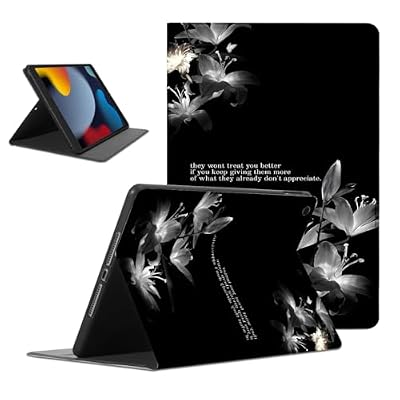Mrtponk Stylish Jesus Christian Bible Verses Tablet Case for iPad mini 6 2021 Case 8.3 Inch,Lily Pattern for Women Men Teens Protective Cover Flip PU Leather Stand Funda