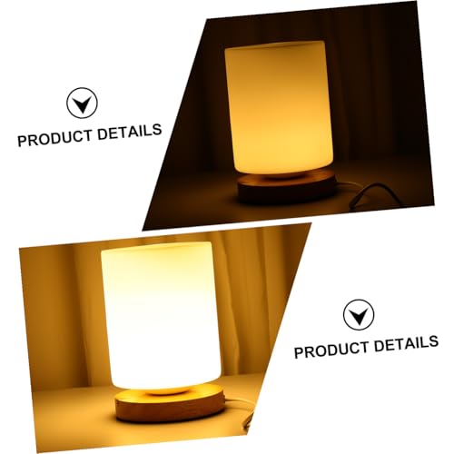 Lámpara de mesa LED ajustable con luz cálida y carga USB miniatura 3