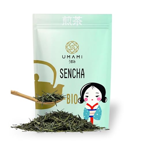 Umami Tè Verde Sencha Giapponese BIO in Foglie 100g -
