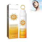Grgowe Protector Solar Hipoalergénico,Body Spray Spf 50+,Protector Solar Spf 50+,Spray Solar Resistente Al Agua,Protección Muy Alta Spf 50+,Adecuado Para Toda La Piel,Sin Grasa