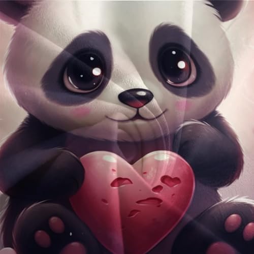 Housse de couette panda imprimé 3D en microfibre douce avec fermeture - 8