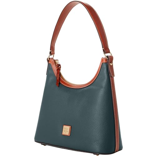 Image of Dooney & Bourke Shoulder Bags, Pebble Grain Leather Hobo Purses for Women