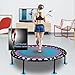 Mini Fitness Trampoline with Bungees – Stable & Quiet Rebounder for Adults, Perfect for Indoor & Outdoor Workouts