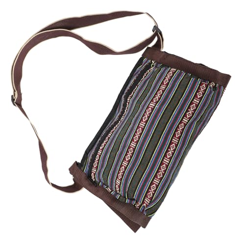 Happyyami Bolsa De Almacenamiento De Esterilla De Yoga Toalla De Yoga Correa para Transportar Esterilla De Yoga Estera De Yoga y Bolsa Colchoneta De Yoga Plegable Brown Poliéster Algodón