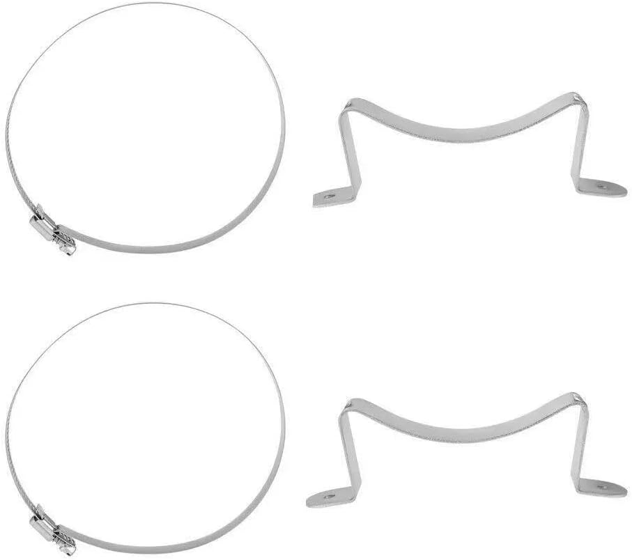 Ringmaster Pool Heat Exchanger Stainless Steel Swimming Pool Heater Tube Heat Exchanger for Swimming Pool Spa Hot Tub,Output 200 KBTU/Hour,Same Side Port 1 1/2" FPT