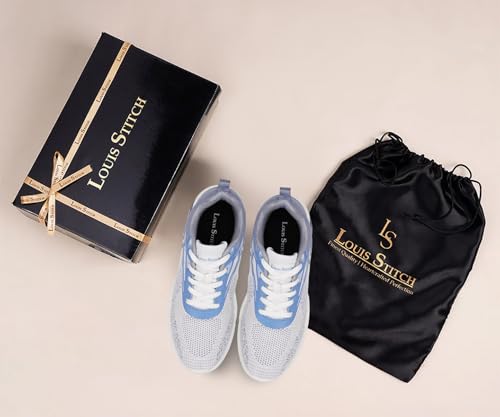 Image of LOUIS STITCH Women's Lightweight Athleisure Sport Shoes | Lightweight Casual Sneakers | Lace-Up Sneaker and Athleisure Wear| Perfect for Casual, Gym & Travel Wear | LSLD-ATH