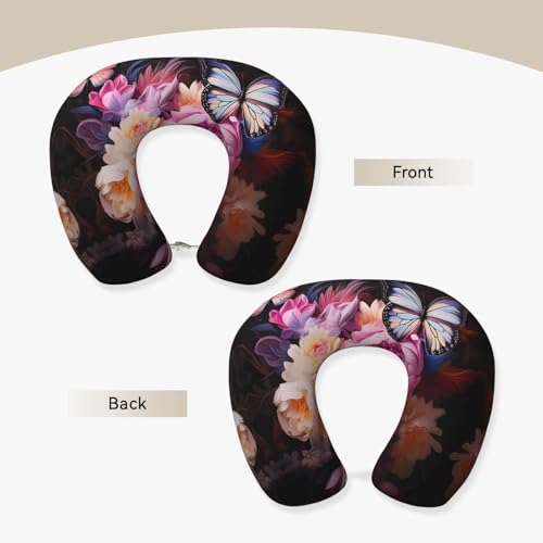 Almohada cervical de espuma viscoelástica negra única miniatura 2