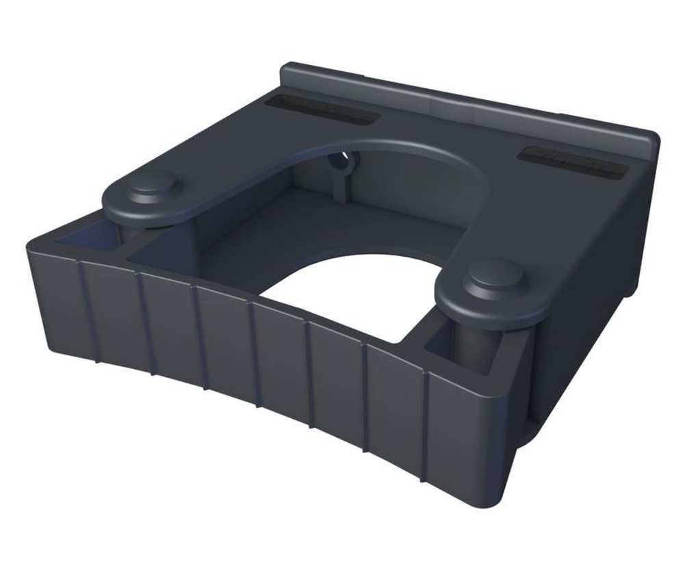 Toolflex X-Large Tool Holder Screw Into Wall, Rail 473-522-1, Garage Storage Tool Storage Organiser Van Storage Solutions, Broom Holder Wall Mounted for Utility Room, Tool Wall Organiser 30-40mm 6 Pcs