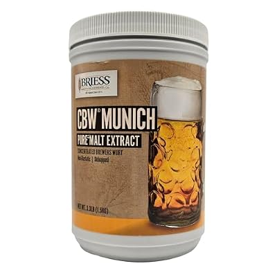 Briess 0I-D6IQ-73KW Munich Liquid Malt Extract - 3.3lbs