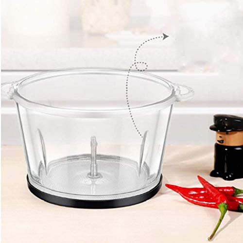 TVSKWMRQ Elektrischer Fleischwolf, Fleischwolf, Lebensmittelzerkleinerer aus Edelstahl, Küchenmaschine für Babynahrung, Fleisch, Gemüse, Obst und Nüsse, Glasschale, kleines Geschenk 7 TVSKWMRQ Elektrischer Fleischwolf, Fleischwolf, Lebensmittelzerkleinerer aus Edelstahl, Küchenmaschine für Babynahrung, Fleisch, Gemüse, Obst und Nüsse, Glasschale, kleines Geschenk