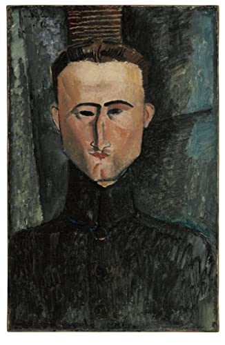 Art tableau portrait du peintre Rouveyre Modigliani decorer grand mur vide image sur toile