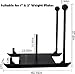 BotaBay Weight Sled, 68 Pounds Heavy Duty Steel Sled Push Gym Equipment for Training Workout Speed Running Exercise Fitness Push Pull Sleds