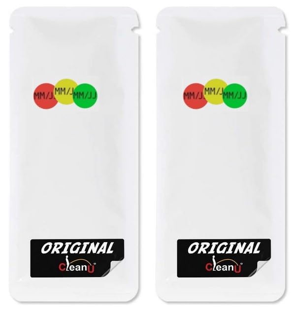 2 X 25 ml CleanU liquido di prova artificiale originale