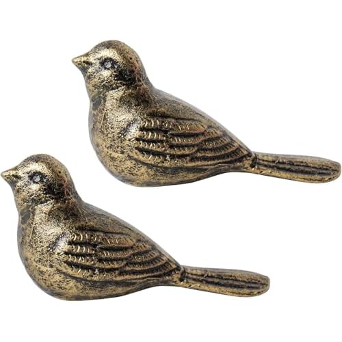 Notakia Cast Iron Bird Door Stopper – Heavy-Duty No-Drill