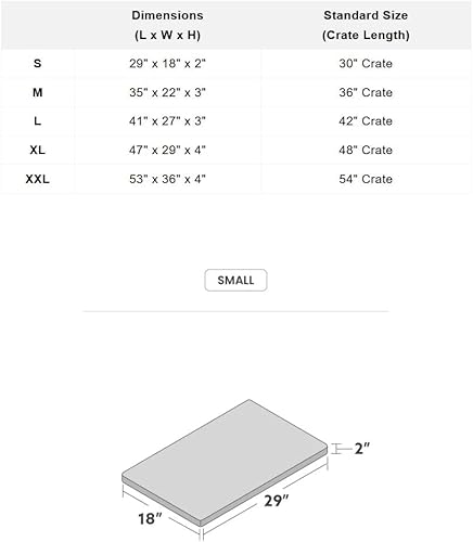 Miniatura 9 de K9 Ballistics - Cama ortopédica resistente Ripstop para jaula - Almohadilla de perrera duradera con funda lavable para cachorros y perros pequeños,