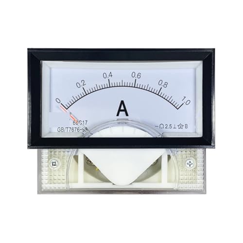 Ampèremètre DC 1mA analogique 69C17 pour mesure précise de courant continu