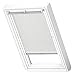 Produktbild VELUX Original Jalousie (PAL), Weiße Seitenschienen, PK10, PK19 Oben, Sand struk/PAL PK10 7064SWL
