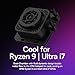 Cooler Master Elite Liquid 240 CPU AIO Cooler – 240mm Radiator, 2x ARGB PWM Fans, Dual-Chamber Pump Design, Ultra-Quiet High-Performance Cooling, AMD AM5/AM4 & Intel LGA 1851/1700, Black