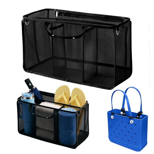 Organizer Inserts for Bogg Bag Accessories - Lightweight Mesh Divider Pouch for Easy Organization Perfect for the Medium Bogg Bags and Beach Totes