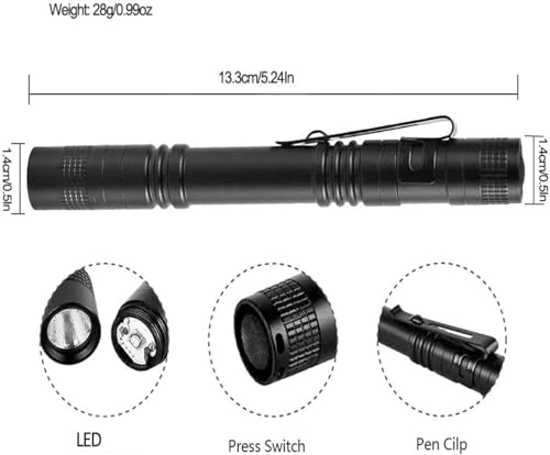 Lampe de poche LED multifonction pour camping et session de pêche nocturne - 5