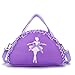 SEHXIM Cute Ballet Dance Backpack Tutu Dress Dance Bag Dance Bag Waterproof Small Duffle Bag Ballet Bags Gym Bag.(Purple)