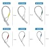Cable Pulling Grip Sock Kit – Galvanized Steel Antislip Grips With Flexible Eye Mesh Rope For Electrical & Telecom Installations