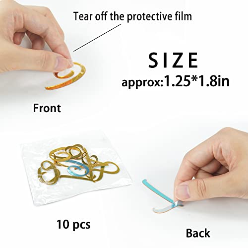 Acrylic Number Cake Topper Diy Cupcake Toppers With 0-9 Numbers Mirrored Gold Picks For Wedding Cake Decorations Happy Birthday Baby Shower Party Supplies (Style1, Gold Number) #TOP2