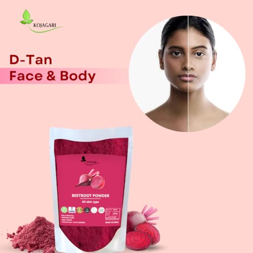 Image of Beetroot Powder | Reduce Darkspots, Pigmentation and Tanning | Bright and Glowing Skin | Facepack -For Face, Lips and Body- (100 gm)