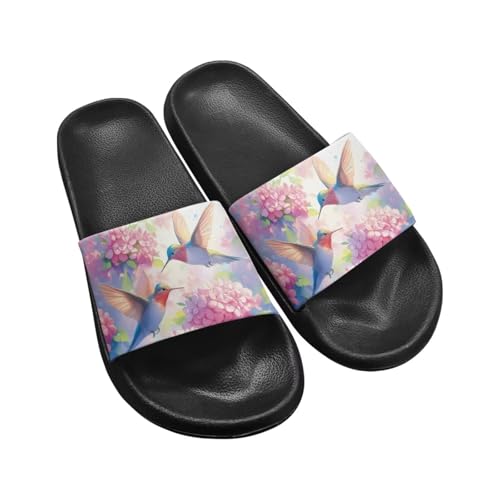 Slides Sandals Pillow House Flat Shoes Womens Shower Slippers Bathroom Anti Slip EVA Indoor Sandal Lightweight Summer Beach Slipper