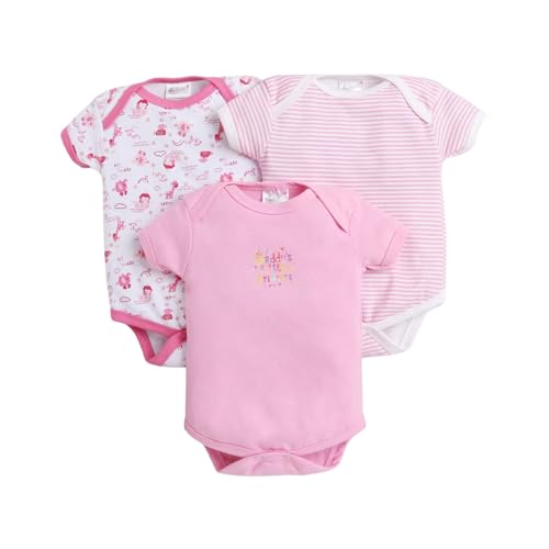 Image of EIO Newborn Baby Cotton Romper Sleepsuit | Half Sleeve Jumpsuit Bodysuit for Boys & Girls | Soft Breathable Baby Clothes Combo Pack