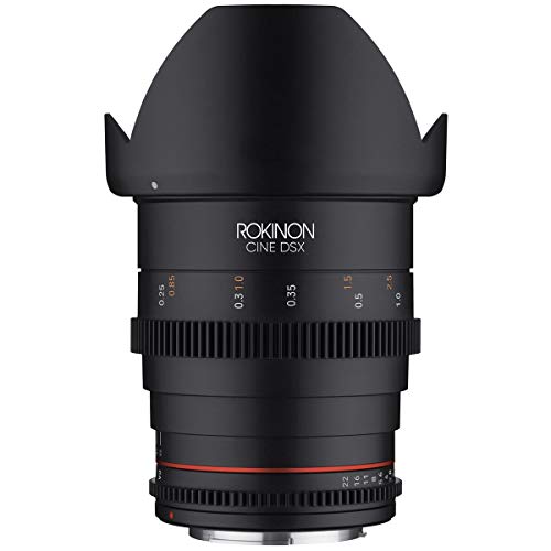 レンズ(単焦点) rokinon 24mm t1.5 Amazon.com : Rokinon 24mm T1.5 Cine DS Lens for Canon EF : Electronics