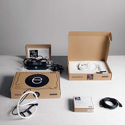 SELETTI Lampada Sagomata Neon Neon Font Cm. 23 H