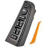 Gedlex Master Power Window Switch Driver Side Door Lock 15883323 Compatible with Chevy GMC Cadi llac 2003-2007 for Sierra, Silverado, Escalade, Avalanche, Suburban, Tahoe DWS-220