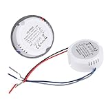 Alimentation d'éclairage : pour une utilisation avec des bandes lumineuses à LED 12 v, des guirlandes lumineuses à led, des rondelles lumineuses à led, etc., fournit une gradation constante sans charge minimale requise, pilote d'alimentation