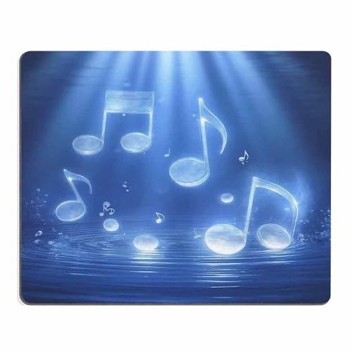 Alfombrilla de ratón de música azul Mugod para inspirar tu trabajo y oficina diaria