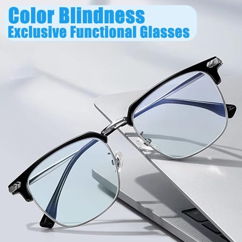 Image of Premium High Contrast Color Blind Glasses, Red Green Color Blind Glasses for Men /Women, Outdoor and Indoor