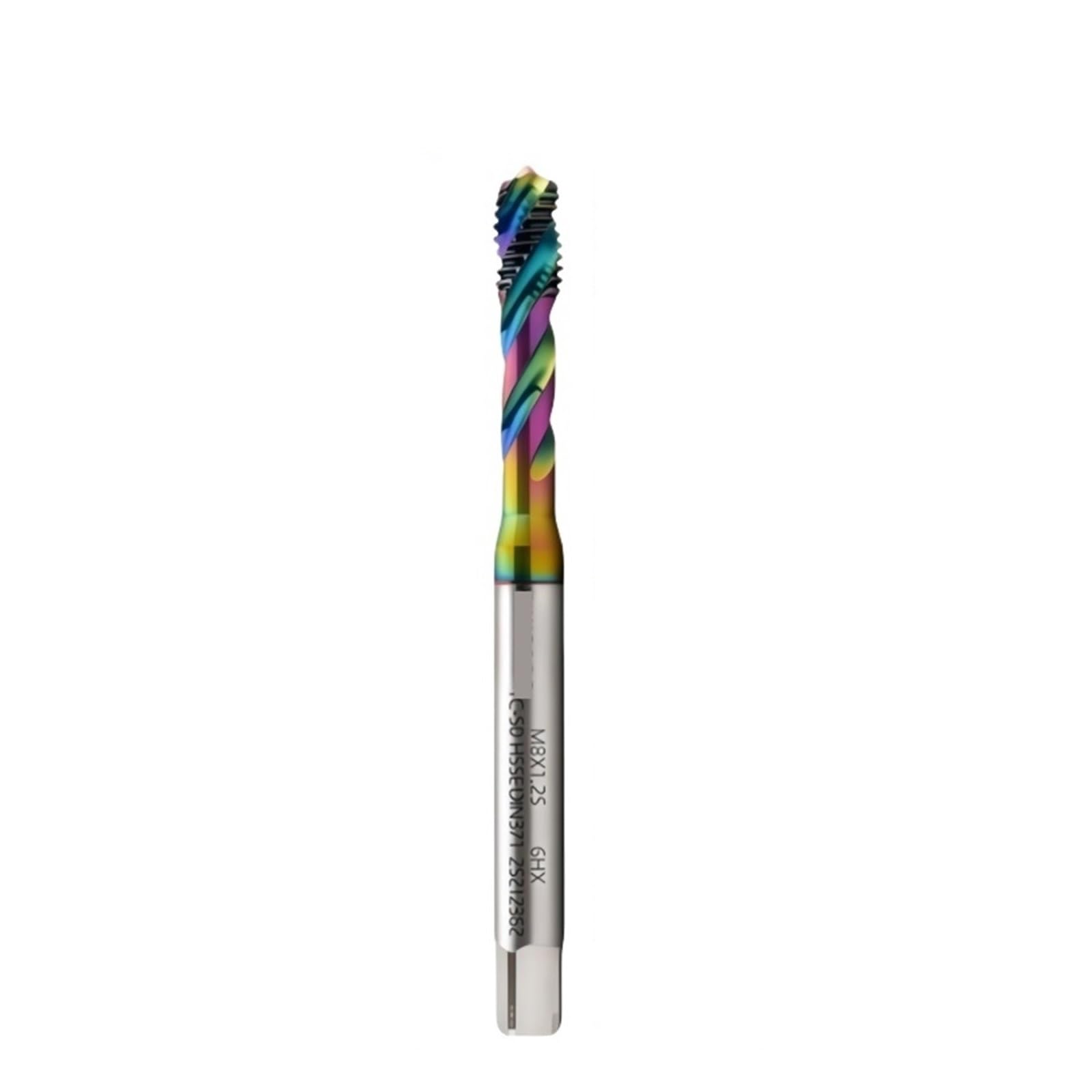 Grifo métrico de 371 376 Macho de roscar espiral estándar Fortalecimiento del uso de machos de roscar for tornillos de máquina(M18X2.5 6HX DIN376)