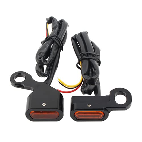 Indicateurs clignotants moto de guidon Softail finition premium usinée