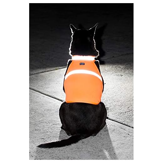 2PET Dog Hunting Vest and Safety Reflective Vest - Used for High Visibility - Protects Pets from Cars & Hunting Accidents in Both Urban and Rural Environments - Medium Radiant Orange