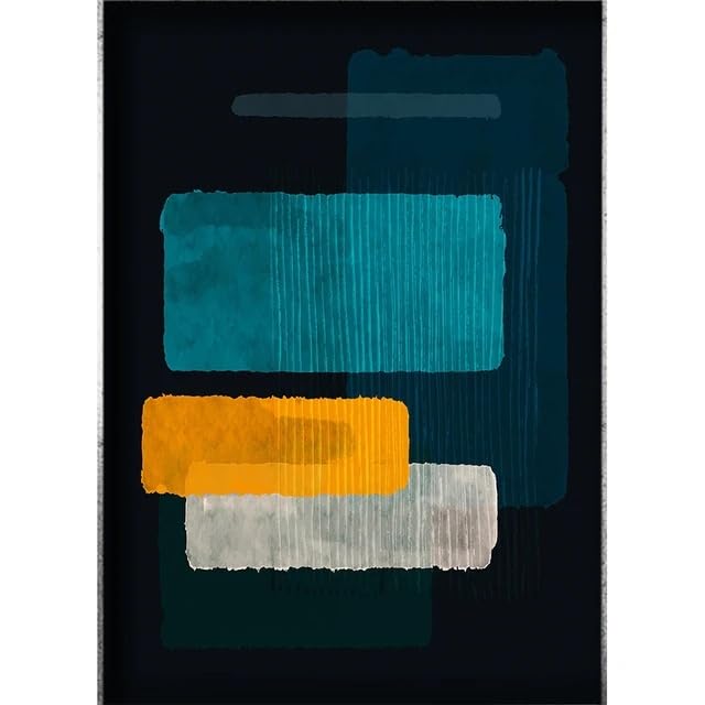 Affiches colorées Mark Rothko pour un salon design et une décoration murale vintage colorée