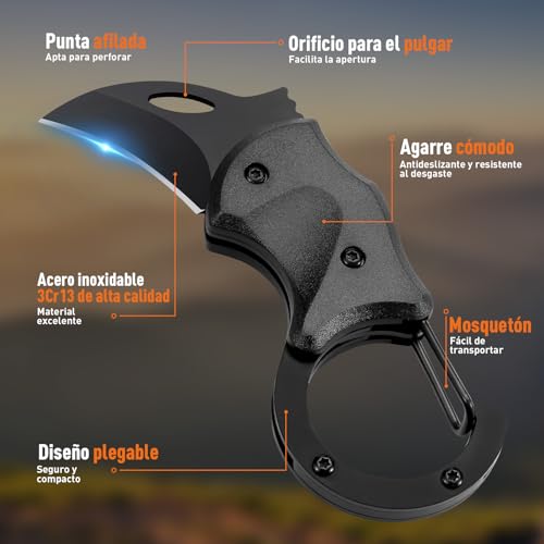 ZOOI Geschenke für Männer, Messer Outdoor Multitool Taschenmesser Klappmesser, Geburtstagsgeschenk Gadgets für Männergeschenke, Gadgets für Männer Männergeschenke Jahrestag Geschenk für Ihn 2