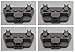 RegulatorFix Window Regulator Repair Clips (4) for Buick Rendezvous Pontiac Aztek