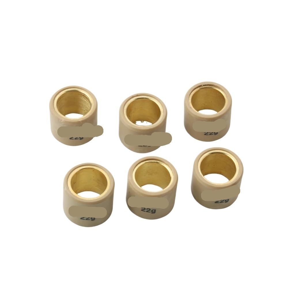 Masselottes de variateur Racing 22 g neuves de 25x22 mm pour vos trajets quotidiens en 500 CC