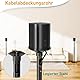 ELIVED Lautsprecherständer für Era 100 und Sonos One, One SL, Play: 1, Höhenverstellbar 88,8 cm-110,3 cm, Boxenständer Lautsprecher Ständer, 1 Paar, EV5024