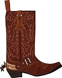 Kurt Adler John Wayne Applique Boot Stocking, 17.5-Inch
