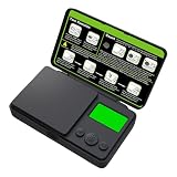Kaffeewaage, Taschenwaage, 0, 01 g, hochpräzise Pourover Tropf Espresso, digitaler Kaffee mit LED...