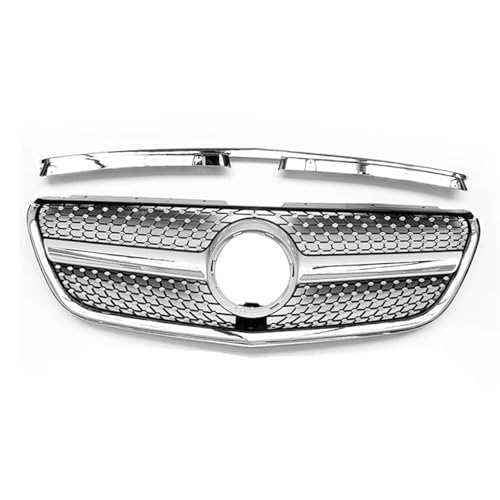 Capot de prise d'air Vito W447 calandre diamant argent